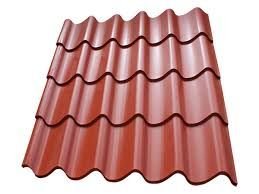 Lámina galvateja rojo